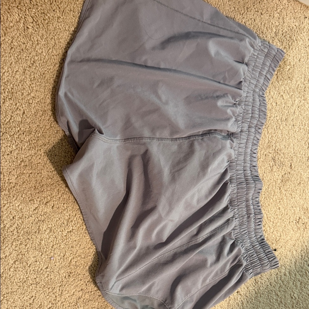 Lululemon Athletica Light Gray Shorts